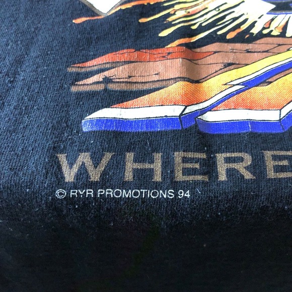 Vintage Nascar T-Shirt Brickyard 400 Inaugural Race Ernie Irvan Indianapolis - Picture 8 of 10